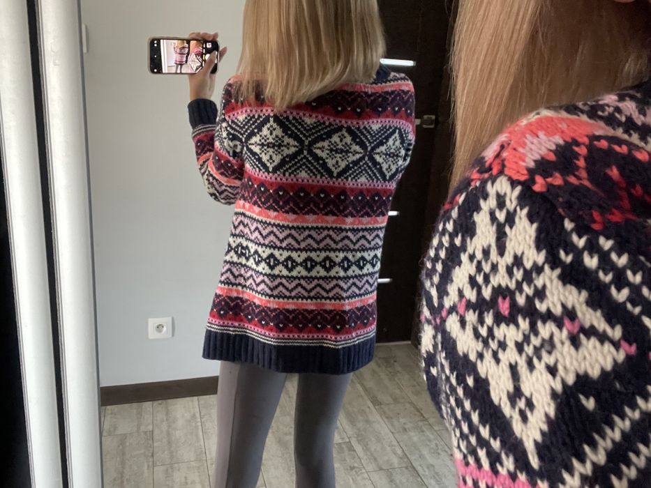Sweter na jesień zimę 146/152 cm H&M