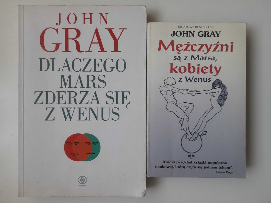 Mężczyźni są z Marsa, kobiety z Wenus + Dlaczego Mars zderza ... Gray