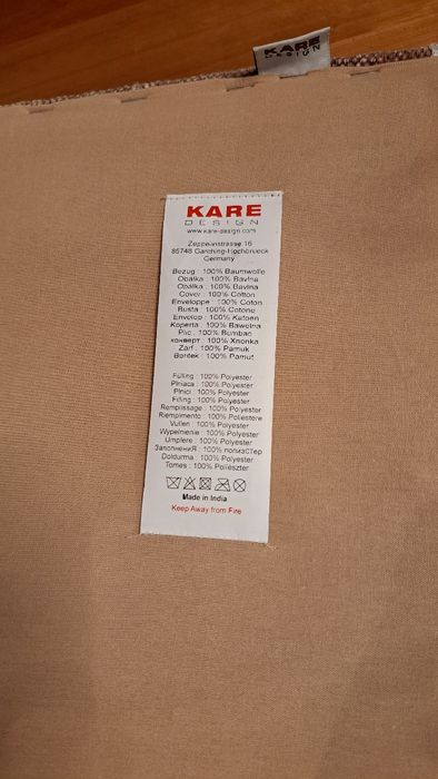 Banqueta algodão Kare