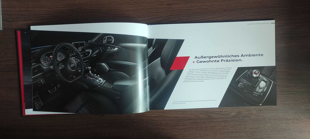 Prospekt Audi RS7 4G