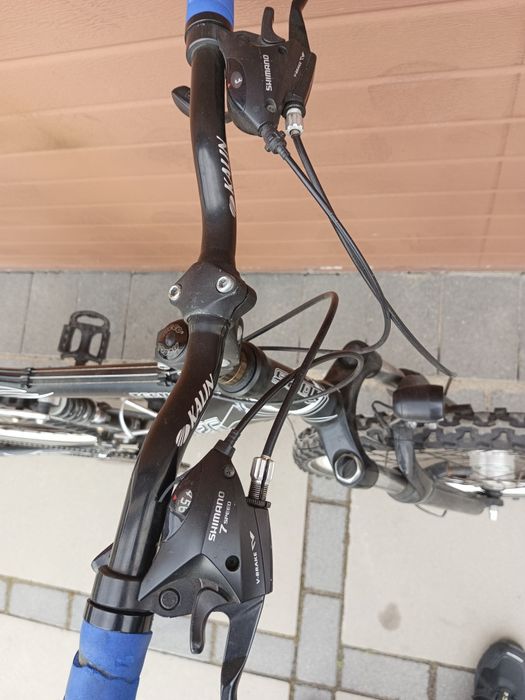 Rower tarcze shimano Tourney dynamo aluminium