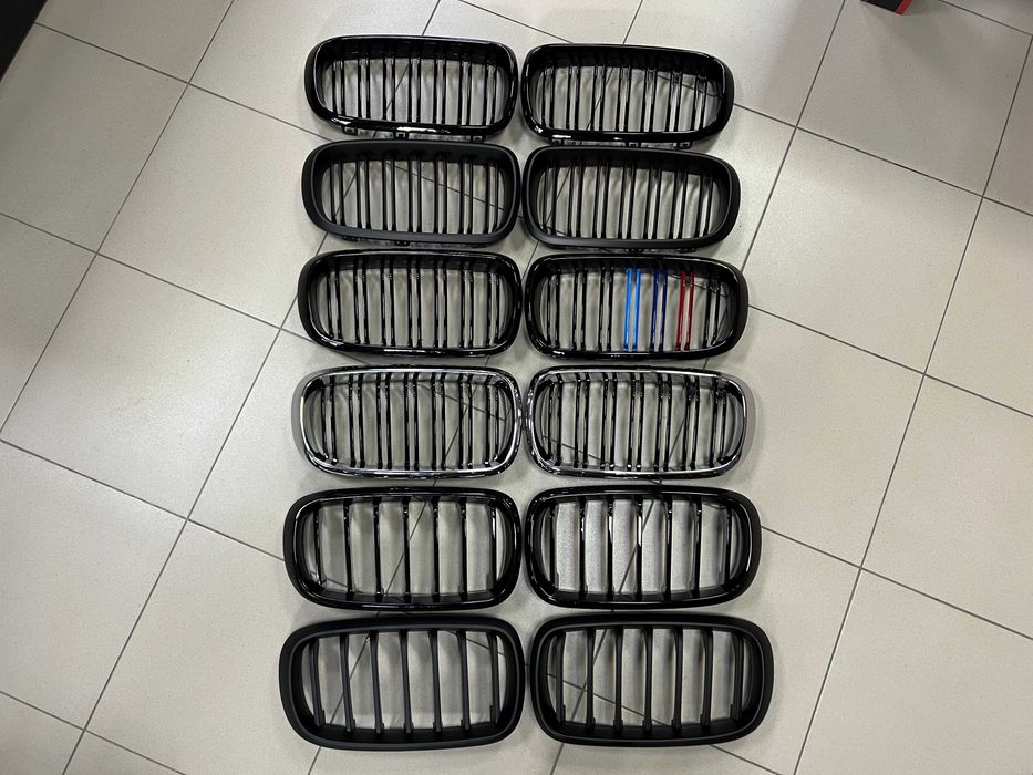 ноздри ф15 х5 х6 ф16 М решетка радиатора bmw x5 f15 x6 f16 x5m x6m f85
