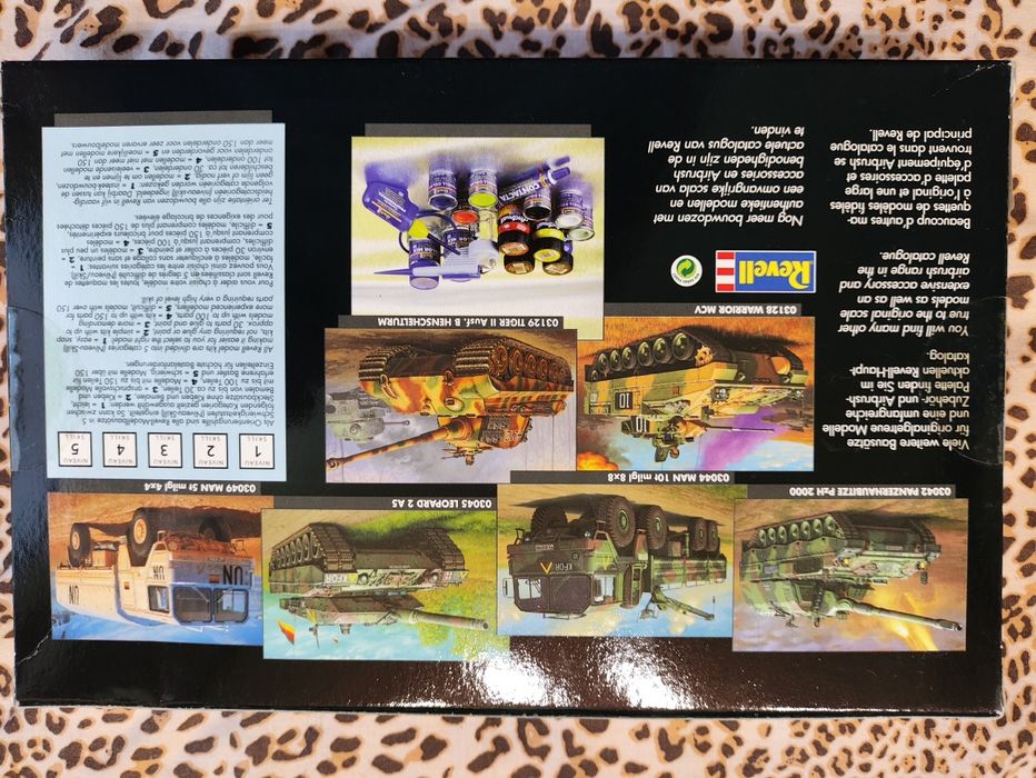 Збірні моделі танків Tiger ll Ausf.B, Panther Ausf.G