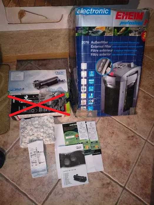 Eheim 3e 2076 + Lampa UV Oase 9W