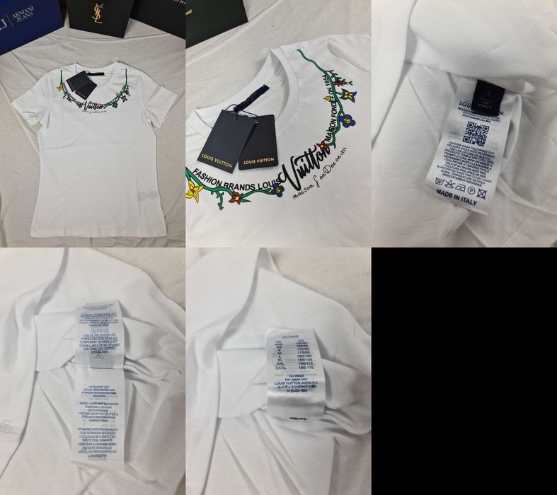 Koszulka damska off prada nowość louis vuitton shirt hit