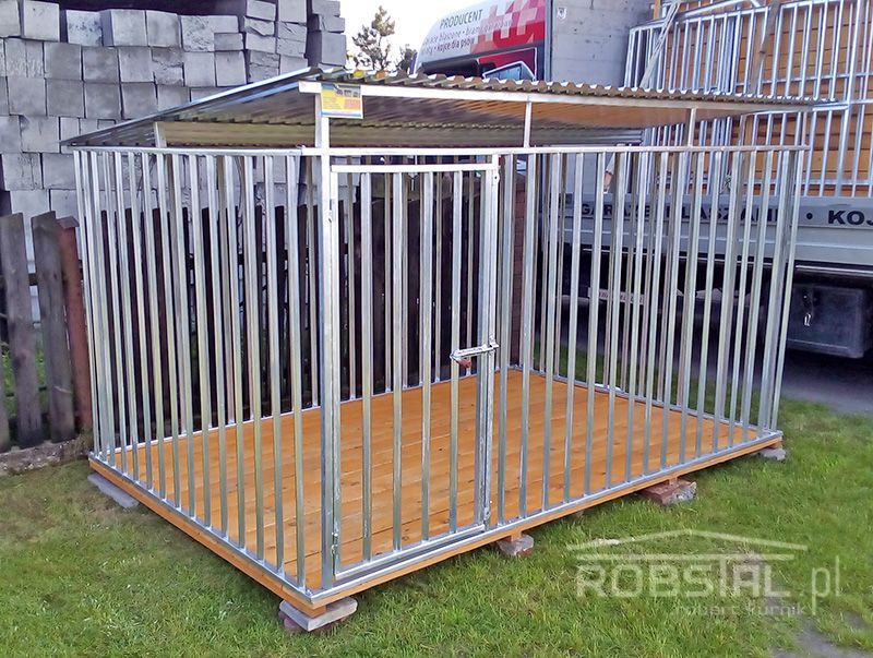 Kojec dla psa MAJA ocynkowany klatka 2x2 kojce dla psów mocne solidne