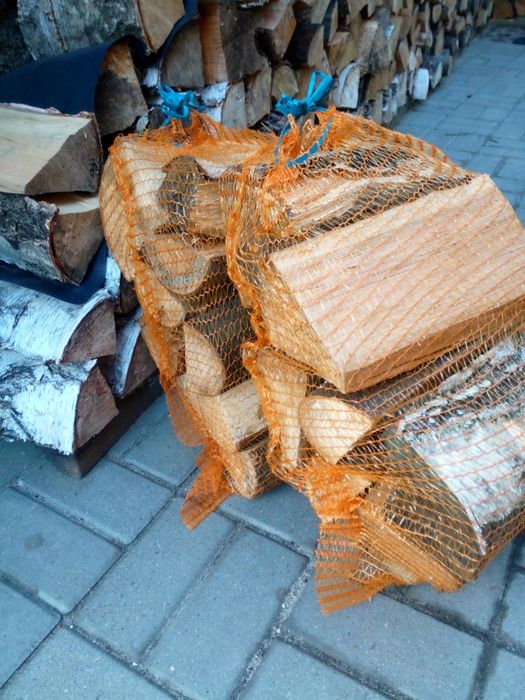 Drewno kominkowe ,do wędzenia,suche workowane