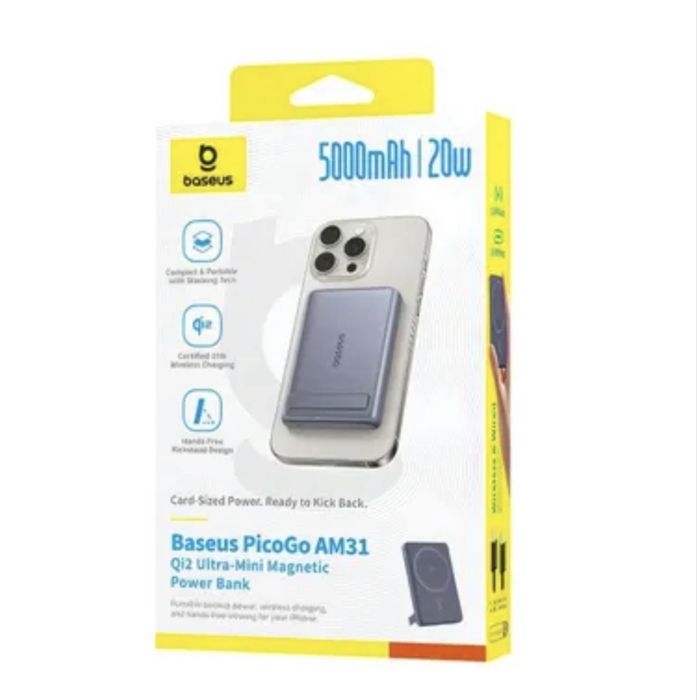 Павербанк Baseus PicoGo AM31 5000 мАг 20 Вт