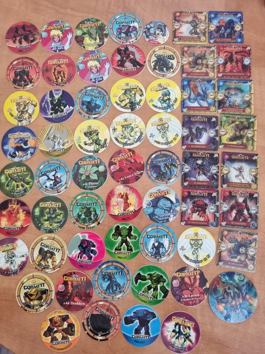 Berlindes tazos pokemon dragon ball gormiti matutano digimon yu gi oh