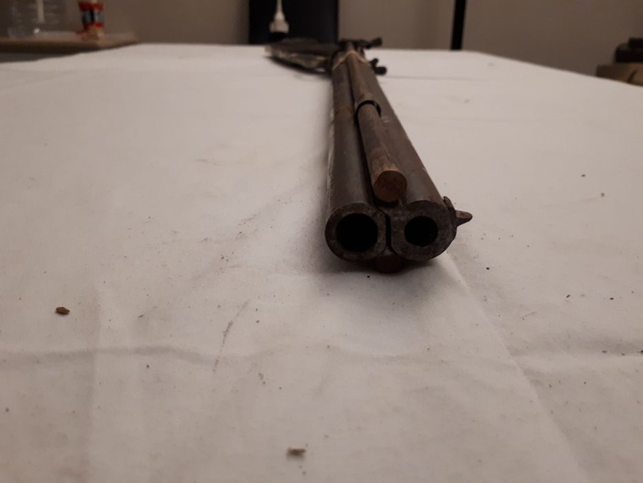 Espingarda muito antiga americana anterior a 1860 segundo lei de venda