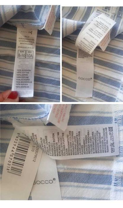 Gocco // Blusa de algodão menina 8-9 anos