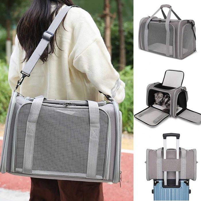 Сумка-переноска для котів, собак, кошенят  до 11 кг 51 х 32 х33 см