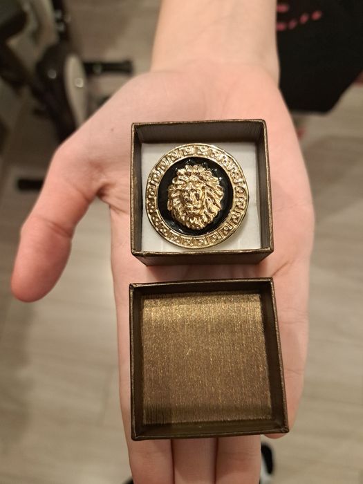 Pierścionek  Versace regulowany