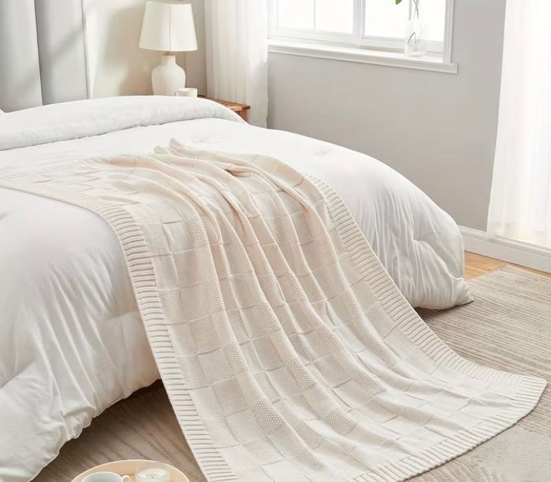 Sweterkowy kocyk 160x130cm