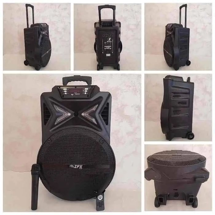 Колонка портативна з мікрофоном ZPX ZX 7781