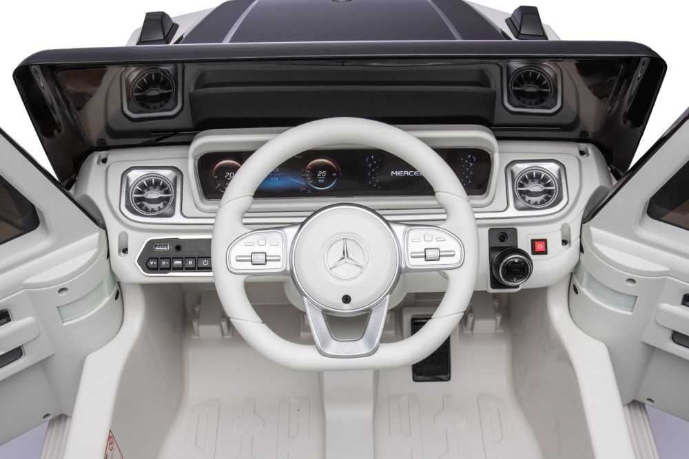 Auto samochód na akumulator MERCEDES EQG autko SUV JEEP zabawka 4x4