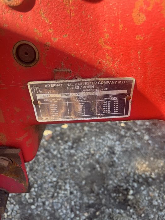Internacional harvester 633