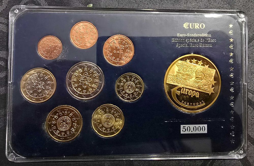 Moedas set euro proof
