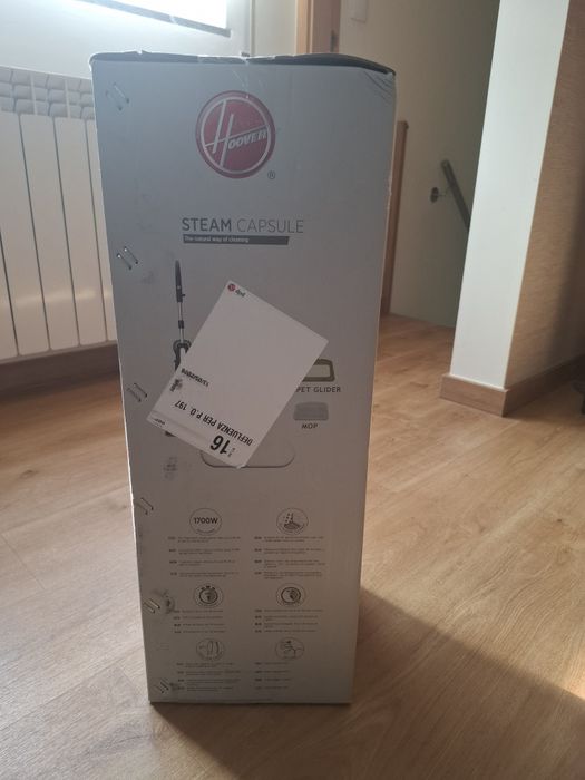 Aspirador carpetes Hoover novo Steam Capsule 1700w