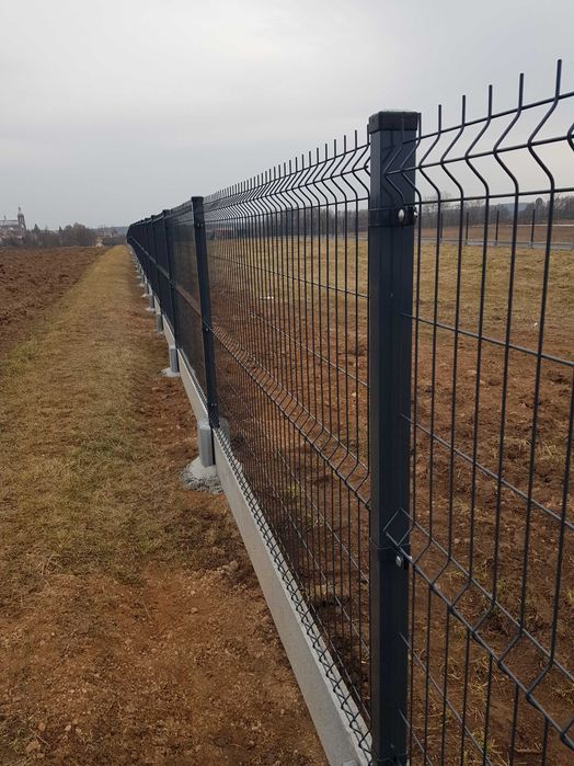 PROMOCJA Ogrodzenie panelowe 133cm 4mm podmurówka Komplet 62zł/mb