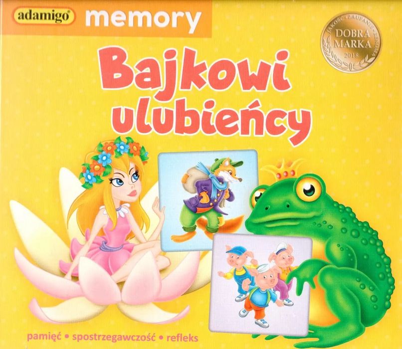 Bajkowi Ulubieńcy. Memory. Adamigo. Nowy Produkt