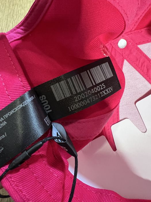 Boné TOUS Original Rosa – Novo com Etiqueta