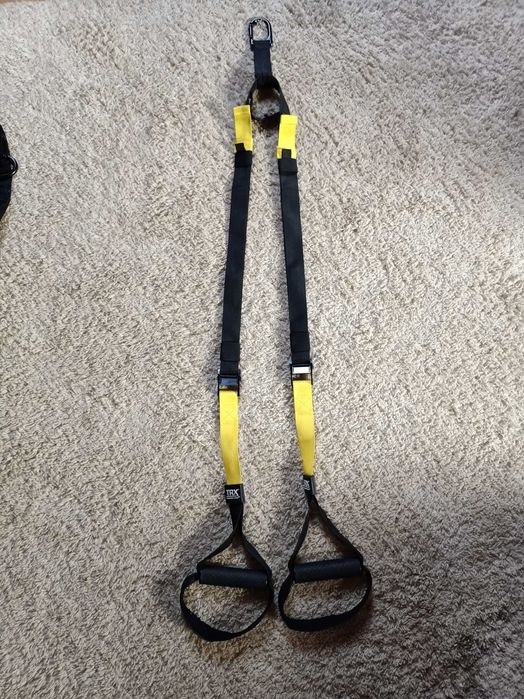 Zestaw taśm TRX czarno-żółty