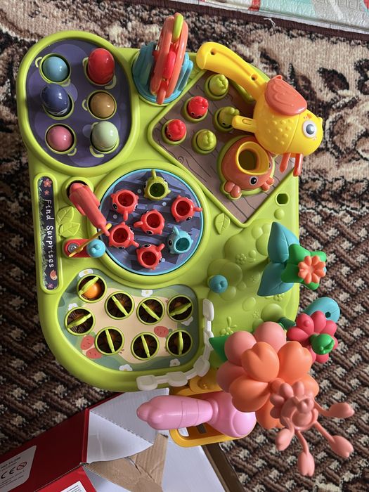 Інтерактивний стіл, ігровий дитячий центр , розвиваюча іграшка