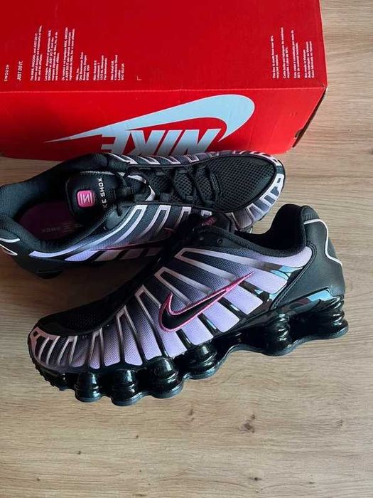 Nike Shox TL Black Playful Pink r.41