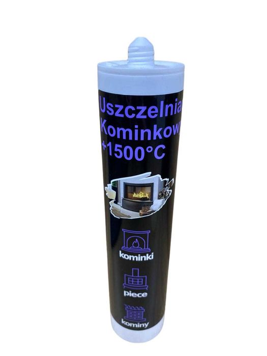Uszczelniacz/Silikon Kominkowy Wysokotemperaturowy 1500 stopni