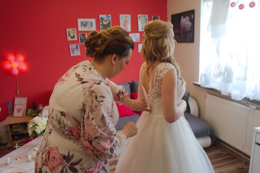 Suknia ślubna 164cm+4cm obcas