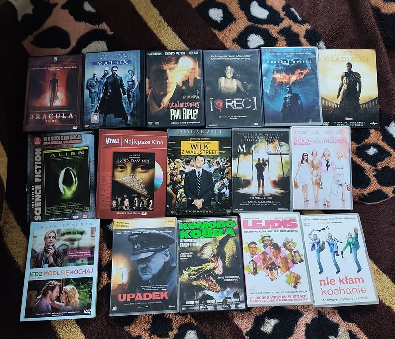 Filmy mix DVD - od 5 - 10 zł