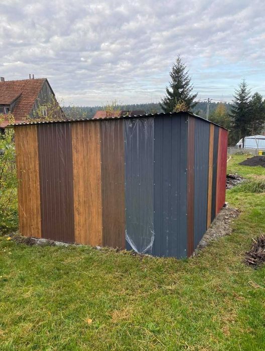 Blaszak, garaż blaszany na budowę 3x5 , gatunek, tanio