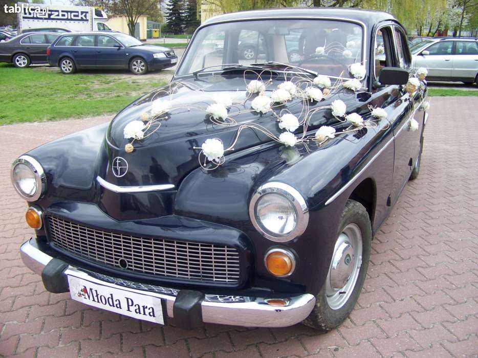 Auto Klasyk Warszawa do ślubu