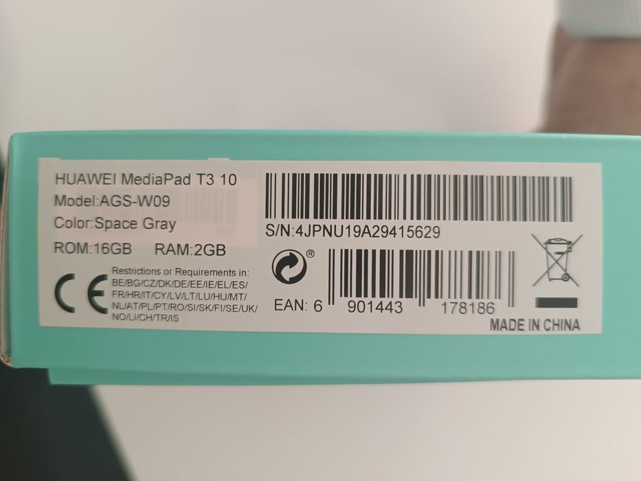 Huawei Mediapad T3 10"