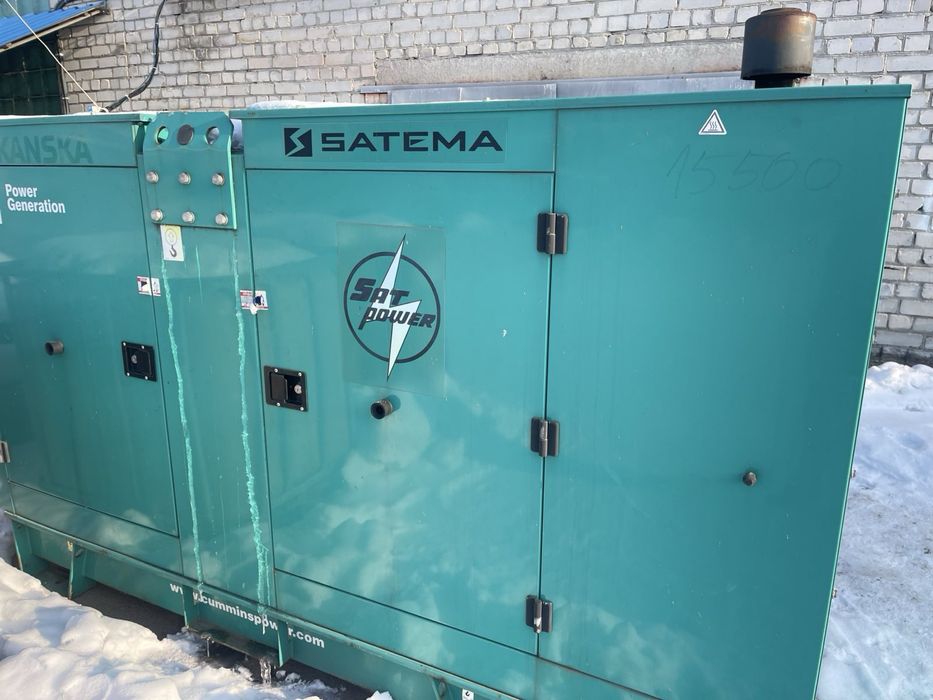 Генератор дизельний Cummins  110kwa