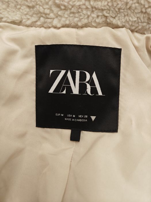 Шубка ZARA довга (М)