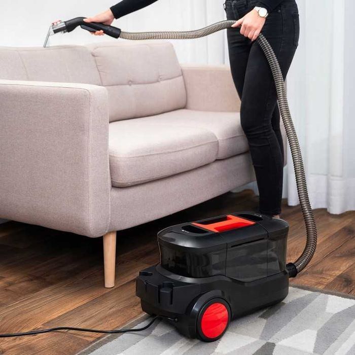 Do Dywanów ODKURZACZ PIORĄCY MOCNY 2000W na Kółkach Do Tapicerki Nowy