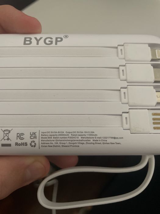 Vendo powerbank sem arranhoes com caixa