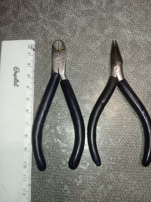 Набор плоскогубцы, кусачки  времён СССР.