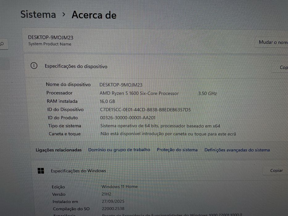 Pc Gamer Ryzen 5 | Gtx 1070 | 16Gb Ram