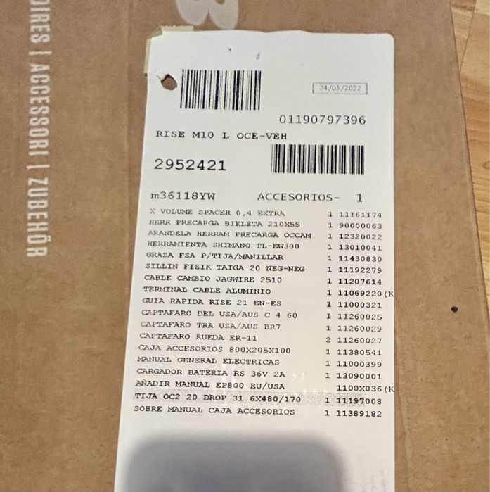 Orbea rower elektryczny RISE M10 L Green-Ocean