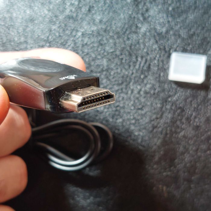 HDMI переходник на VGA с адаптером, 3.5 мм аудио разъем, HD 1080P+