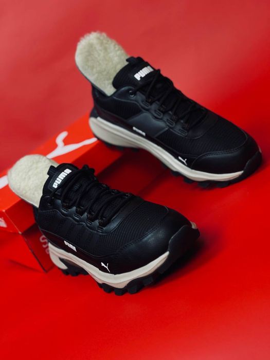 Кроссовки Puma зимние на меху до -21° Гортекс Ватерпроф красовки Пума