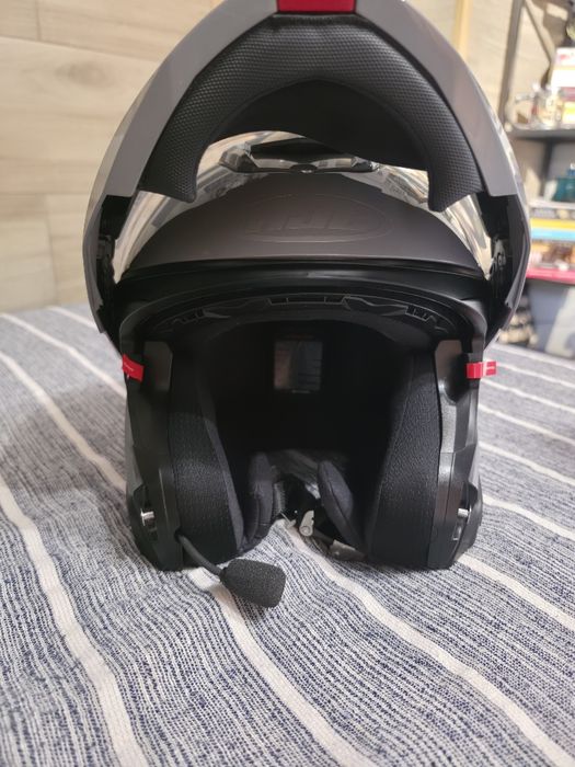 [NOVO] 2 Capacetes HJC com Intercomunicador (L e XL) + Casaco Moto Mulher 3 em 1 (Tam. 44)
