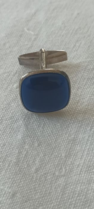 Botoes de punho prata antiga. Oportunidade única.