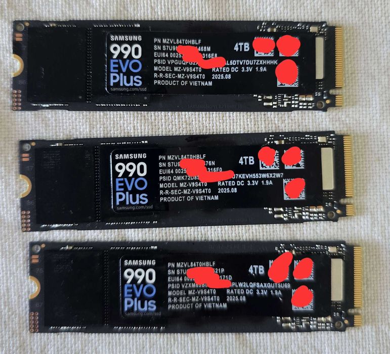SSD Samsung 4TB 990 EVO Plus M.2 PCIe 5.0 NVMe 2.0