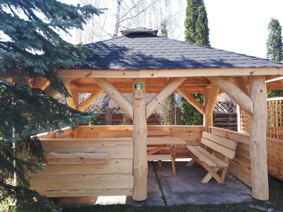 Altana altanki altany altanka z GRUBEGO OKRĄGŁEGO BALA -PRODUCENT!