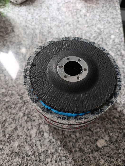 10 discos de lixar tinta e ferrugem