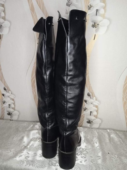 Чоботи ботфорди 38р.